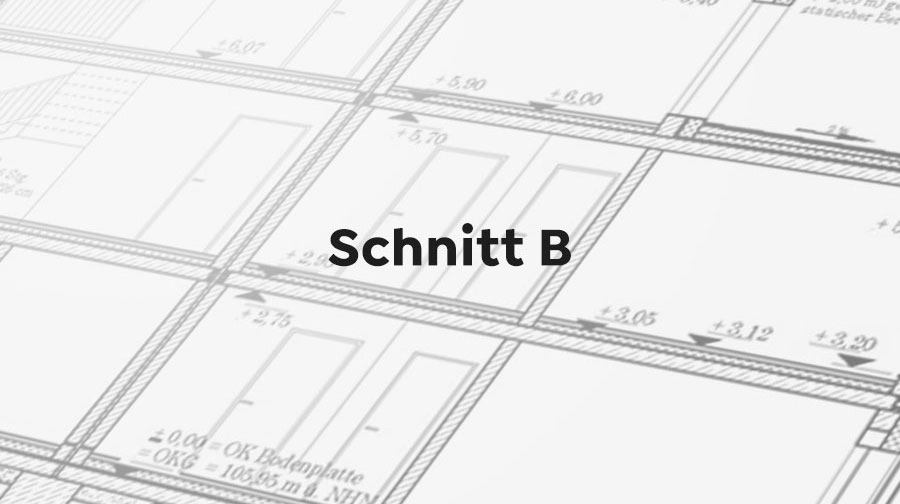 Schnitt B Erdgeschoss Mehrfamilienhaus Zscherben Thumbnail